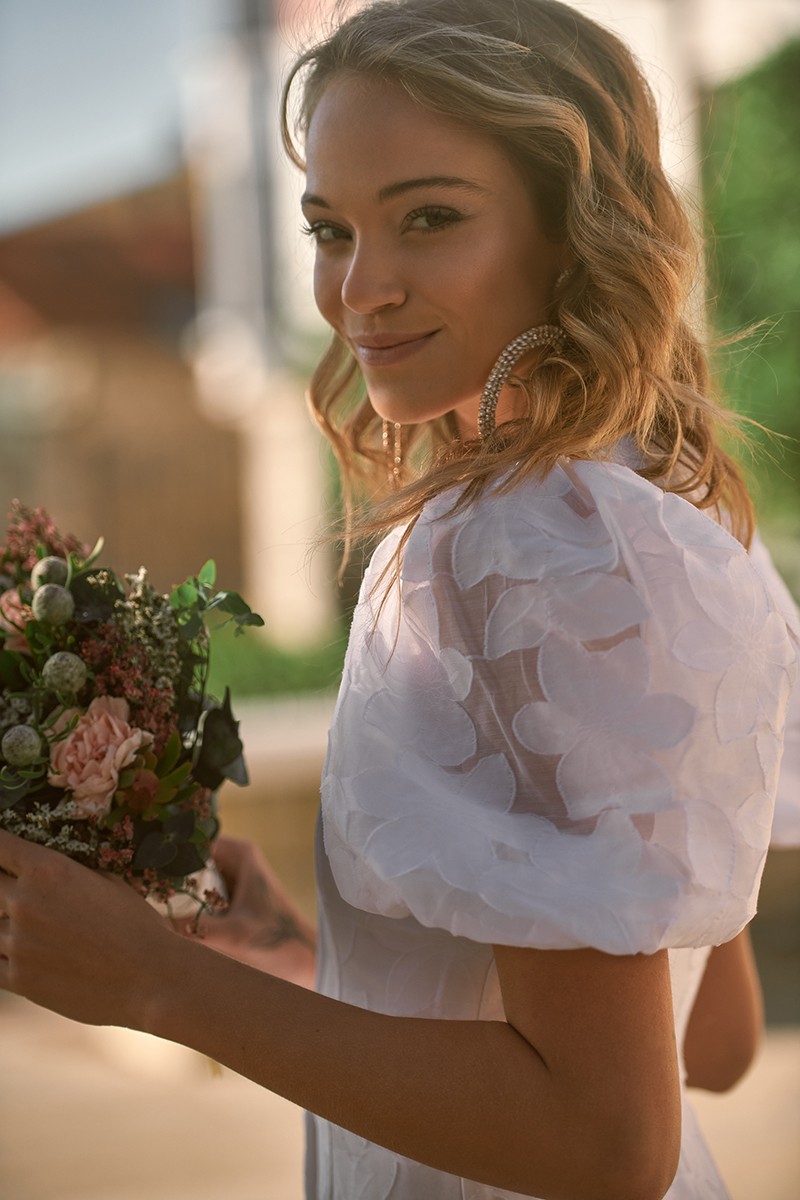 shop online novia civil vestido flores blanco, mama de comunion, mama de bautizo, para invitadas boda comunion bautizo fiesta graduacion